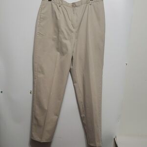 Pendleton Classic Khaki Classic High Rise Trouser Pants